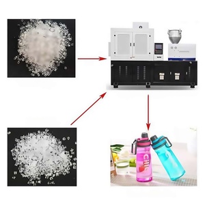 เครื่องฉีดขึ้นรูปพลาสติกแบบอัตโนมัติสำหรับขวด PET/PE/PP HDPE LDPE - Product Image 2