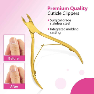 Professional Luxury Stainless Steel Baby Nail Cuticle Nipper Wide Jaw Opening Straight Sharp Tip <b>Heavy</b>-<b>Duty</b> Manual Thick Nails - Product Image 6
