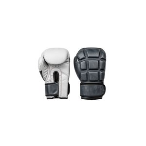 ถุงมือชกมวยแบบสั่งทำพิเศษ บริการ OEM คุณภาพดี ขั้นต่ำในการสั่งซื้อน้อย  โลโก้สั่งทำได้ สำหรับทุกเพศ  วัสดุหนัง PU พิมพ์ลาย  ถุงมือชกมวยแบบสวมใส่สบายสำหรับการฝึกซ้อม - Product Image 4
