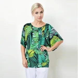 NYGARD Camiseta con Estampado Tropical para Mujer Modelo G311Y264Z340 - Product Image 1