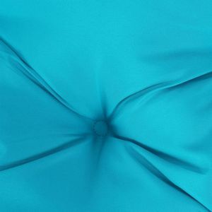 Coussin de banc de jardin en polyester turquoise 100 %, 200 x 50 x 7 cm, coussins et oreillers d'extérieur - Product Image 5