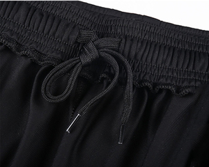 Pantalones Deportivos para Hombre, Negros, Casuales, Transpirables, Antiestáticos, 100% Poliéster, Cintura Alta Elástica, para Correr, Trotar y Entrenar - Product Image 5