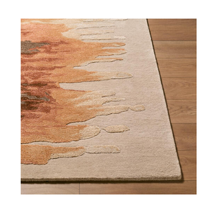 Tapis de luxe fait main en laine et viscose, tapis moderne artisanal, revêtement de sol durable et doux pour la maison, le salon et la chambre. - Product Image 3