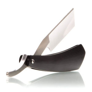 Rasoir droit de barbier en bois de santal et acier inoxydable, marque privée 2026 - Product Image 4