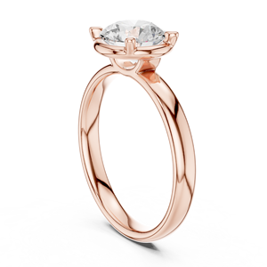 Anillo Solitario de Diamante Cultivado en Laboratorio de 1.50 CT, Oro Sólido de 14K, VS VVS EF, Corte Brillante Redondo, para Uso Diario, Boda, Estilo Moderno - Product Image 6