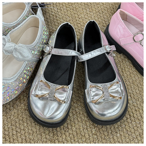 Zapatos de Princesa Navideños para Niñas de 7 a 17 Años, Surtidos al Azar, Estilos Variados, Envío Aleatorio, Zapatos con Lazo de Princesa - Product Image 1