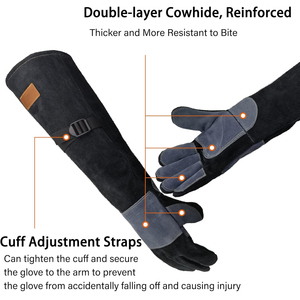 Reinforced Hand Protective Full Finger Safety <b>Gloves</b> Waterproof Heavy Duty Outdoor Safety Wear <b>Gloves</b> - Product Image 5