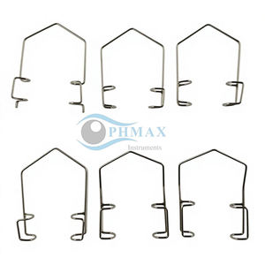 Espéculo de alambre delicado Barraquer para bebés con hojas de 9 mm, instrumentos quirúrgicos de acero inoxidable - Product Image 3