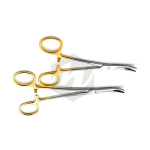 2 Piezas Portaagujas Olsen Hegar con Tijeras de Carburo de Tungsteno Serradas y Puntas Curvas, Instrumentos Médicos de Acero Inoxidable de Grado Quirúrgico - Product Image 3