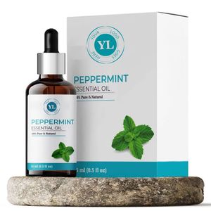 Huile Essentielle de Menthe Poivrée Biologique Pure, Parfum Mentholé, Soin Peau et Cheveux pour Tous Types de Peau, Prix de Gros, Distillée à la Vapeur - Product Image 2