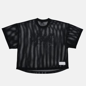 เสื้อยืดสไตล์วินเทจอเมริกันแบบคลาสสิกทรงบ็อกซี่  ผ้าตาข่าย  สำหรับผู้ชาย  ออกแบบเองได้  สไตล์สตรีทแวร์  เหมาะสำหรับกีฬาเบสบอล ฟุตบอล และอื่นๆ - Product Image 1