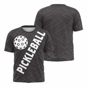 เสื้อยืดพิมพ์ลายดิจิตอลแบบสวมใส่สบาย ผลิตจากผ้าโพลีเอสเตอร์ 100%  ออกแบบโลโก้ได้ตามต้องการ รับผลิตแบบ OEM ODM สีและขนาดตามสั่ง - Product Image 1