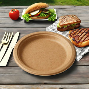 Eco-Friendly <b>disposable</b> bagasse tiffin box with lid - Product Image 4