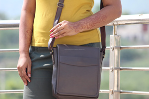 Bolso de mano Mujer Bolso de cuero Sling Bolso de hombro hecho a mano - Product Image 2