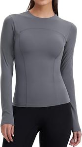 T-shirt de sport Clean Style pour femme, conçu avec une technologie de séchage rapide et un confort optimal, manches longues - Product Image 4