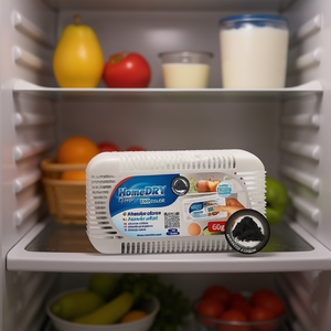 Deodorante per Frigorifero HomeDry Criscolor 60g, Assorbitore di Odori al Carbone Attivo per Frigo - Product Image 3