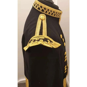 Chaqueta de Uniforme Escocesa Negra para Hombre, 100% Lana de Alta Calidad, Tradicional, Venta al Por Mayor - Product Image 3