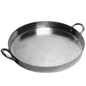 Nouvelle Arrivée Personnalisé Moderne Usage Domestique Motif Type Plateau De Service Écologique En Acier Inoxydable Plateaux En Métal Argenté - Product Image 1