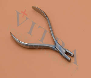 Alicates de ortodoncia para engarzar ganchos, de acero inoxidable, para fijación de alambres de arco, instrumentos de laboratorio dental - Product Image 1