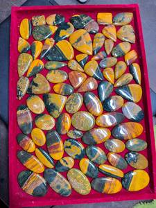 Cabochons en Jaspe Océanique Naturel de Qualité Supérieure, Pierres Précieuses en Vrac de Haute Qualité pour la Fabrication de Bijoux, Formes Mixtes - Product Image 1