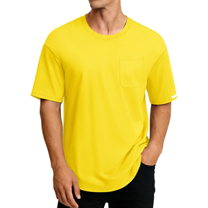 T-shirts à manches courtes, col rond, surdimensionnés, en coton, design et taille personnalisés, élégants, respirants, multicolores, t-shirts d'été - Product Image 1