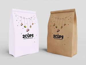 Custom Kraft Folding Paper <b>Box</b> with Logo - Product Image 2