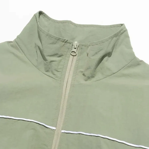 Chaqueta de Invierno para Hombre, Acolchada, con Cuello Alto, Logotipo Frontal, Cierre de Cremallera, Resistente al Viento, Cálida, para Deportes al Aire Libre - Product Image 3