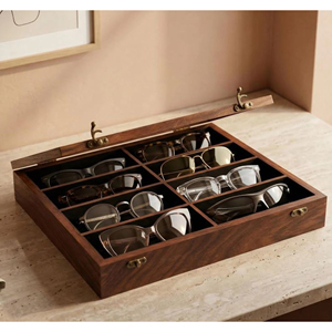 Caja de Madera para Coleccionistas de Relojes con Interior de Terciopelo, Solución de Almacenamiento y Exhibición de Relojes, Caja de Madera para Relojes con Cajón para Joyas - Product Image 3