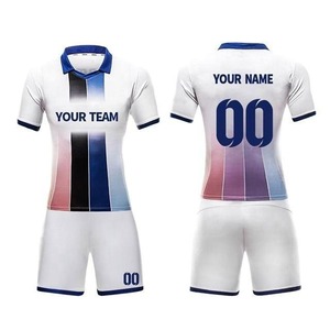 Camiseta de Rugby Unisex Personalizada de Manga Corta de Secado Rápido en Poliéster/Algodón con Impresión por Sublimación, Logotipo Frontal Personalizable, Uniformes de Equipo - Product Image 3