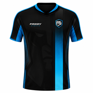 Maillot d'e-sport professionnel personnalisé, t-shirt de jeu par sublimation, uniforme d'équipe, vêtements de sport respirants à séchage rapide pour les joueurs hommes - Product Image 1
