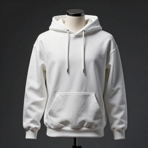 เสื้อฮู้ดดี้พิมพ์ลายพัฟ 500 GSM ผ้าฝ้ายฟลีซหนานุ่ม พร้อมบริการปรับแต่งแบบ OEM ODM - Product Image 5