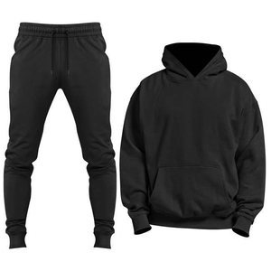 Ensemble de survêtement décontracté en coton pour homme, sweat à capuche et pantalon de jogging respirant, idéal pour la gym et le fitness, personnalisable avec logo, vente en gros OEM - Product Image 6