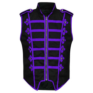 Chaleco Gótico Steampunk para Hombre - Chaleco sin Mangas para Banda de Marcha y Bateristas, Alta Calidad 2026 - Product Image 5