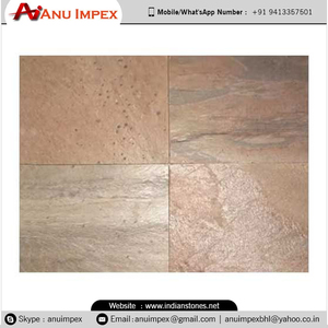 Dalles et revêtements muraux en ardoise de cuivre poli sur mesure avec finition naturelle brisée pour la construction commerciale - Product Image 6