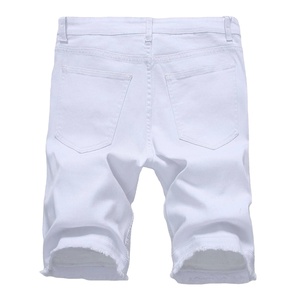 2025 été saison hommes Shorts décontractés pantalons grande taille lavé doux coupe ajustée conception personnalisée solide Anti-rides écologique - Product Image 4