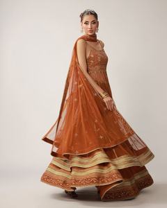 Salwar Kameez pour femme, design élégant brodé, viscose de qualité supérieure, séchage rapide, évacuation de l'humidité, sans plis, pour les fêtes et le soleil - Product Image 4