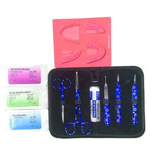 Kit d'entraînement complet pour étudiants en médecine : coussin de pratique de suture avec manuel et source d'alimentation pour l'entraînement en anatomie et biologie - Product Image 1