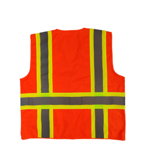 Chaleco de Seguridad Reflectante Impermeable con LED de Malla ANSI Clase 1 de Alta Visibilidad con Logotipo Personalizado al por Mayor OEM para Hombre, Seguridad Industrial - Product Image 4