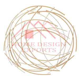 Fleur mur Art décor métal salon pour la maison hôtels et restaurants décor 2024 meilleure vente décor à la maison produits meilleur vendeur - Product Image 4