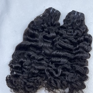 ผมต่อแบบชาวพม่าผมหยิกเป็นเส้นผมแบบฝอยขนาดใหญ่ทำจากเส้นผมคนเวียดนามแบบนุ่มหรูหรา - Product Image 6