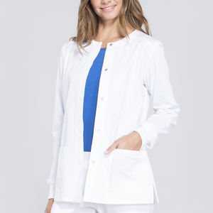 Chaquetas de Médico con Logotipo Personalizado, Uniformes Médicos Elásticos para Enfermeras, Uniformes de Hospital para Clínicas, Chaquetas de Uniforme Médico para Mujer - Product Image 4