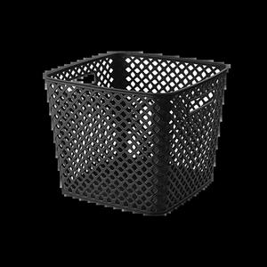 Cesta de Almacenamiento Compacta de Metal Negro, Organizador de Baño Resistente - Product Image 5