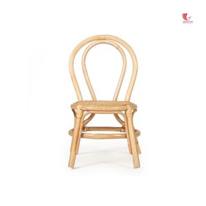 Silla de Ratán para Niños Viettimecraft, Respaldo en Forma de Escalera, Apilable, Diseño Moderno para Bebés y Niños, Uso en la Cocina - Product Image 2