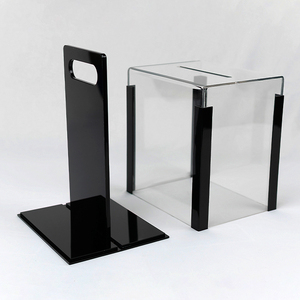 Boîte de rangement pour jetons de poker en acrylique transparent pour 1000 jetons pour le Baccarat, le Texas Hold'em et la <span class=keywords><strong>Roulette</strong></span> - Product Image 5