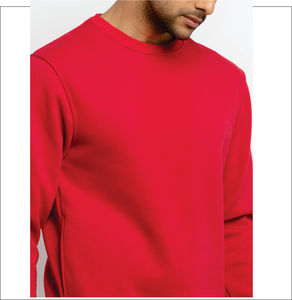 เสื้อสเวตเชิ้ตผู้ชายทรงหลวมผ้าฝ้าย 100% สกรีนโลโก้ได้ สตรีทแวร์ สวมใส่สบาย ระบายอากาศดี บริการ OEM - Product Image 3