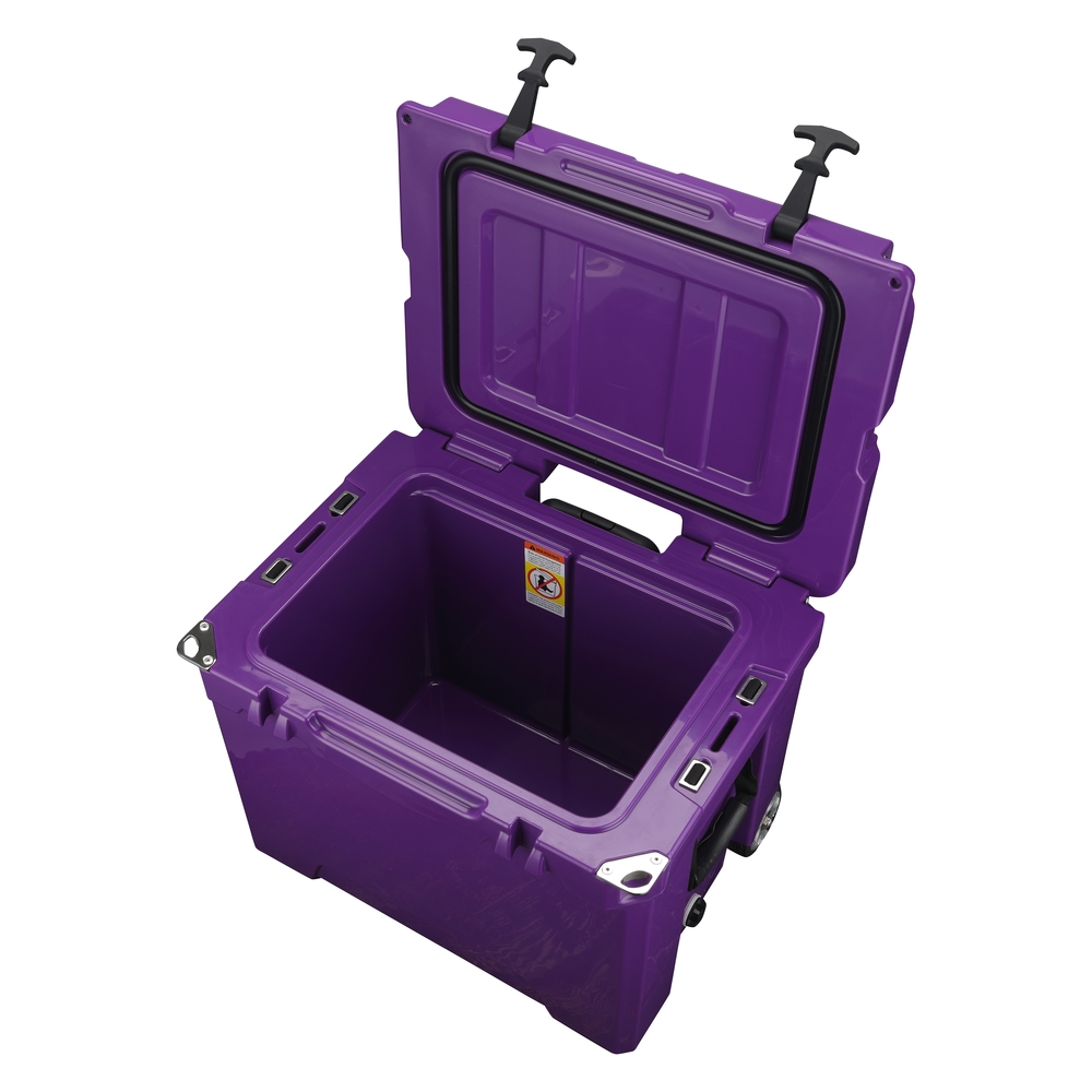 Rotomolded Cooler Box with Wheels - Ideal for Camping & Hunting