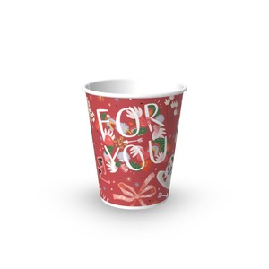 Gobelets à café en papier écologiques à paroi simple, recyclables, de qualité alimentaire, avec revêtement PE, 8 oz, personnalisables - Product Image 4