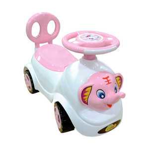 LFT 344 Juguete de Elefante para Montar para Niñas, Elegante Elefante de Plástico para Juego Infantil - Product Image 1