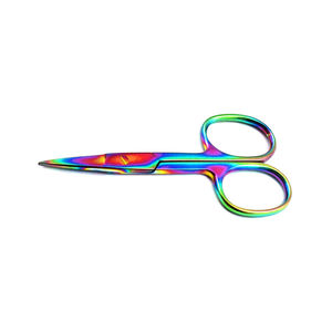 Tijeras Ergonómicas para Uñas de Acero Inoxidable con Hoja Curva y Punta Afilada, Diseño Duradero para Cortar Uñas y Cutículas - Product Image 1