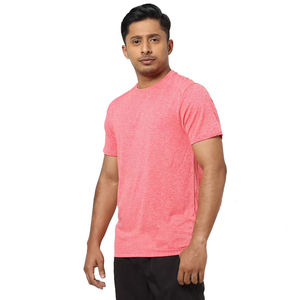 T-shirt en twill respirant à manches courtes pour hommes, 100 % polyester, anti-plis, personnalisable avec logo, vente en gros à bas prix, meilleur choix - Product Image 3